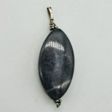 Load image into Gallery viewer, Australian Mookaite 40x20x6mm Marquise Cut Pendant | 2 1/4&quot; Long | Gray, White |
