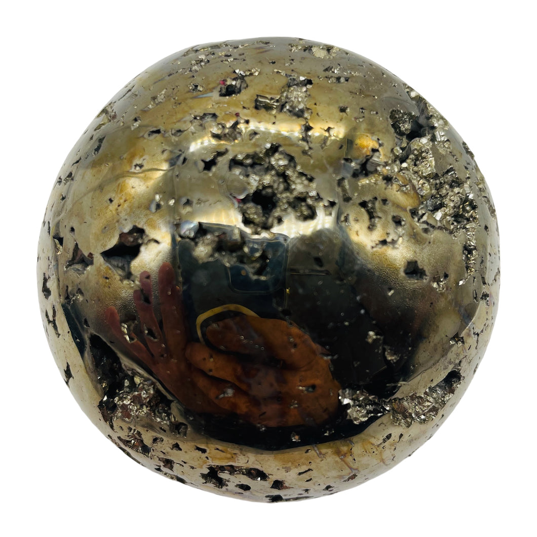 Pyrite Sphere Display Item | 463g |2 3/8
