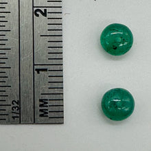 Load image into Gallery viewer, Emerald AAA Gemstone Rondelle Beads| 5x3mm | Green | 2 Beads |
