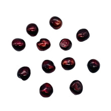 Load image into Gallery viewer, 12 Smoldering Burgundy Freshwater Pearls 8318

