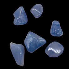 Load image into Gallery viewer, Chalcedony Gemstone 53g Nuggets | 30x22x11 to 17x16x15mm |Blue | 6 Pendant Beads
