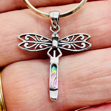 Load image into Gallery viewer, Dragonfly Sterling Silver Charm | 1 1/4&quot; Long | Silver | 1 Pendant |
