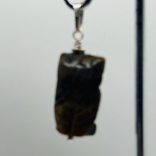 Load image into Gallery viewer, Owl Tigers Eye Pendant Necklace | Semi Precious Stone Jewelry | Sterling Silver
