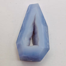 Load image into Gallery viewer, Druzy Blue Chalcedony Designer Pendant Bead | 73cts | 45x24x10 | 1 Bead |
