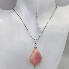 Load image into Gallery viewer, Universal Love! Rose Quartz Sterling Silver Pendant | 1 3/4&quot; Long |
