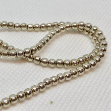 Load image into Gallery viewer, Seven Solid Sterling Silver 3mm Beads 7807
