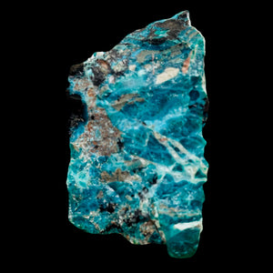 Chrysocolla Natural Display Specimen | 22g | 44x23x22mm | Deep Turquoise | 1 |