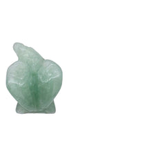 Load image into Gallery viewer, Hand Carved Aventurine Soaring Eagle Figurine | 21x16x14mm | Green

