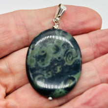 Load image into Gallery viewer, Exotic Kambaba Jasper Oval Sterling Silver Pendant | 2 1/4&quot; Long | 1 Bead |
