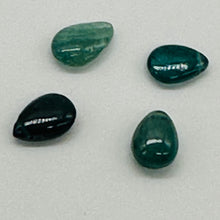 Load image into Gallery viewer, Grandidierite AAA Briolette Beads | 9x6x4 to 7x6x3mm | Aqua, Blue | 4 Beads |
