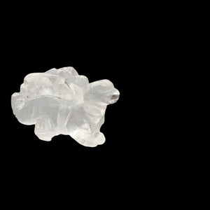 Dinosaur 1 Quartz Stegosaurus Figurine Statue | 21x11x8mm | Clear