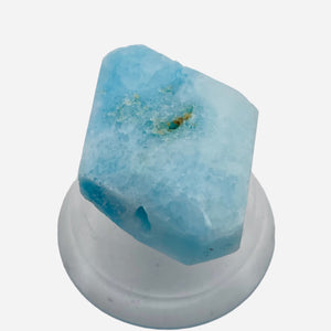 36cts Druzy Natural Hemimorphite Pendant Bead | Blue | 32x21x10mm | 1 Bead |