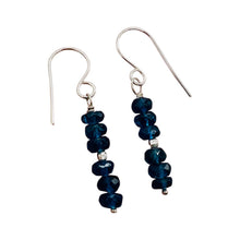 Load image into Gallery viewer, Dazzle Blue Apatite 14K Gold Filled Earrings | 1 1/4" Long |
