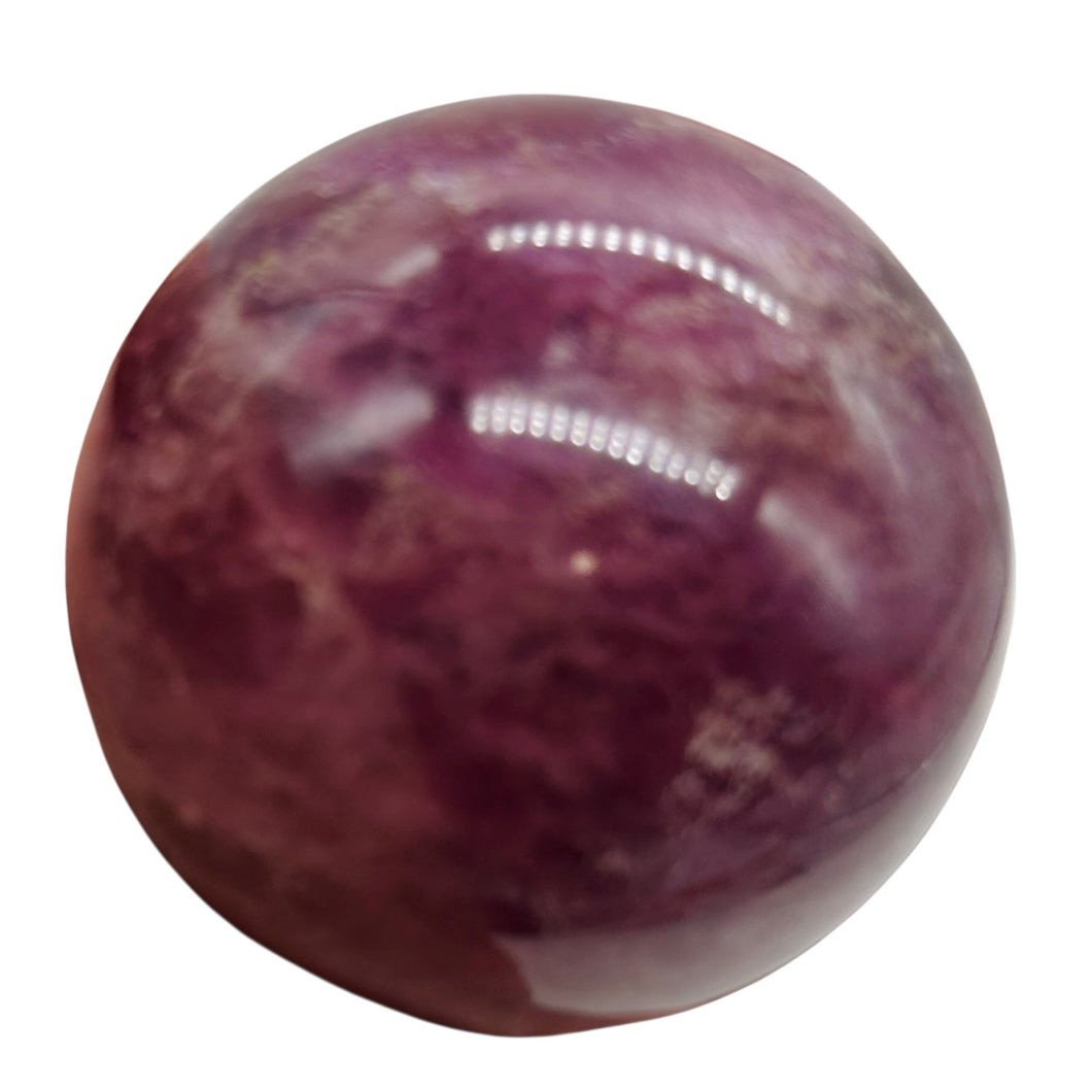 Lepidolite Purple Mica 346g Sphere | 2.4 in | Purple | 1 Display Specimen |