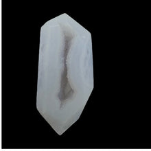 Load image into Gallery viewer, Chalcedony Druzy 32ct Designer Cut Pendant Bead| 34x16x7 | Blue|1 Pendant Bead |
