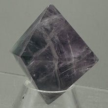 Load image into Gallery viewer, Fluorite Double Pyramid | 1 Display Figurine | | 39x39x39mm | Purple

