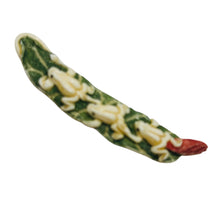 Load image into Gallery viewer, Hand Carved Frogs On Lotus Leaf Pendant Bead | 3" Long| Green, Red, Cream |
