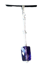 Load image into Gallery viewer, Shimmering Amethyst Sterling Silver Pendant!! 006492
