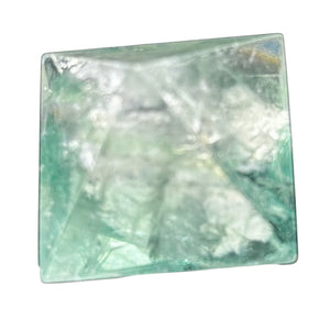 Fluorite Double Pyramid Specimen | 1 Display Figurine | | 41x41x41mm | Green