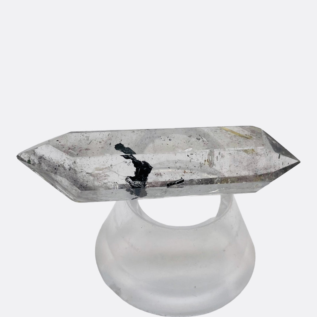 56cts! Double Terminated Quartz Shaman Crystal ( 50x11mm | 1 Crystal |