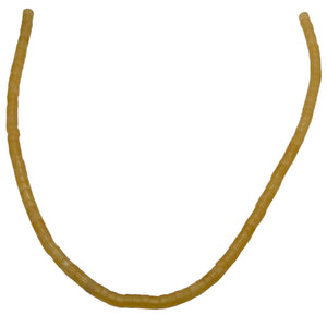 Absolutely Radiant Honey Jade Wheel 6mm Bead Strand!
