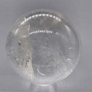 Quartz 284g (10oz) Sphere | 60mm (2.36") | Clear | 1 Display Specimen |