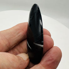 Load image into Gallery viewer, Sardonyx Large Designer Teardrop Pendant Bead | 64x33x6mm| Black.White| 1 Bead}
