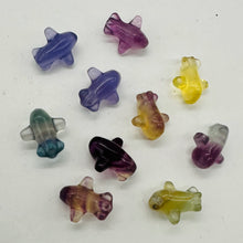 Load image into Gallery viewer, Fluorite Miniature Airplane Figurines | 10 Figurines | | 16x15x9mm | Multi
