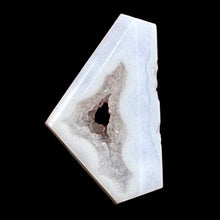 Load image into Gallery viewer, Chalcedony Druzy 12ct Designer Cut Pendant Bead| 22x13x7mm| Blue|1 Pendant Bead|
