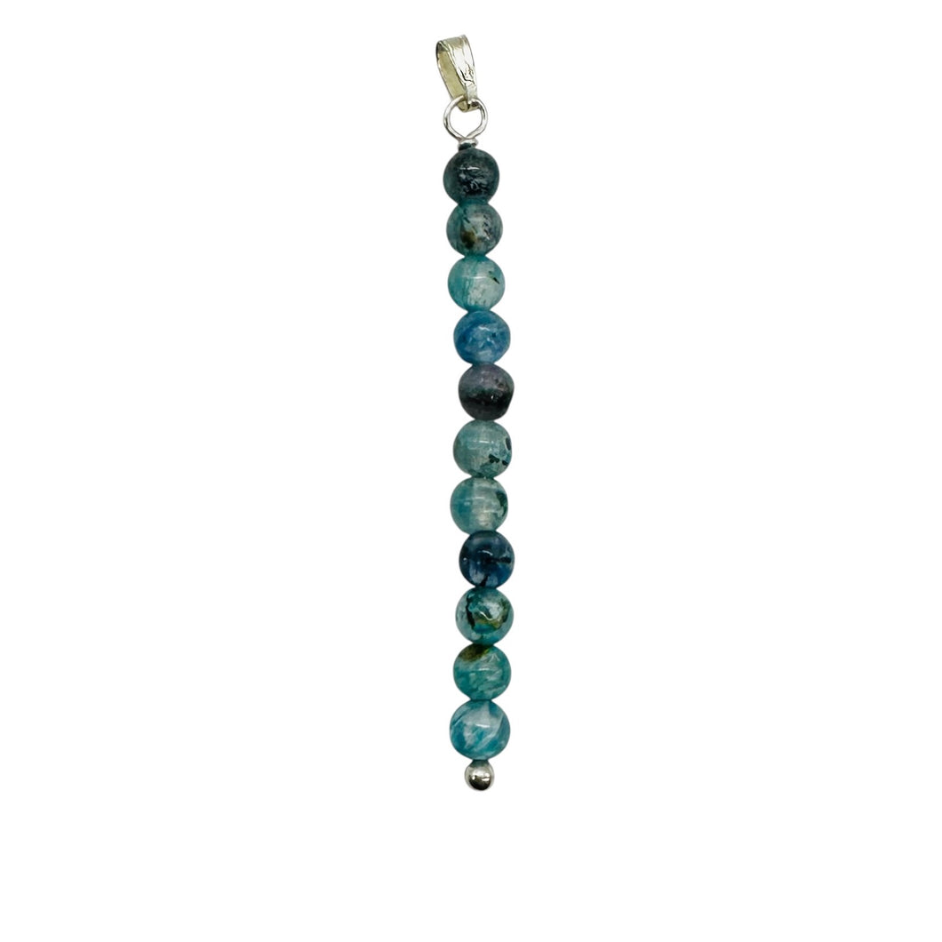 Stunning AAA Blue Kyanite Sterling Silver Pendant | 2