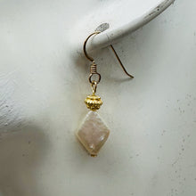 Load image into Gallery viewer, White Freshwater Pearl Dangle Earrings 14K Gold Filled 1.25 Inch
