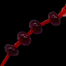 Load image into Gallery viewer, 4 AAA+ Natural Ruby 3x2-1.5mm Smooth Roundel Beads | Red | ~0.55 cts |

