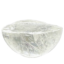 Load image into Gallery viewer, Optical Calcite Iceland Spar 82g Unique Specimen1/2 Sphere | 47x24mm | Clear |
