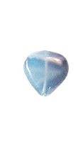 Load image into Gallery viewer, Lunar 1 Pear-Shaped Blue Chalcedony Bead 22x18mm 4045E
