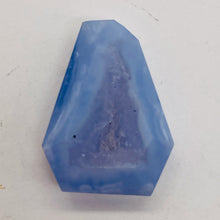 Load image into Gallery viewer, Druzy Blue Chalcedony Designer Pendant Bead 47cts | 30x22x10mm | 1 Bead |
