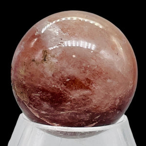 Quartz Orange 148g (.6oz) Sphere | 25mm (1") | Orange Clear| 1 Display Specimen|