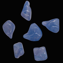 Load image into Gallery viewer, Chalcedony Gemstone 48g Nugget Beads | 27x23x11 to 20x14x13mm | Blue | 6 Beads |
