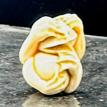 Load image into Gallery viewer, See No Evil Monkey Mammoth Tusk Pendant Bead | 16x13x12mm | Cream | 1 Bead |
