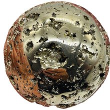 Load image into Gallery viewer, Pyrite Sphere Display Item | 2 1/8&quot; | 306g | Golden | 1 Collector&#39;s Sphere |

