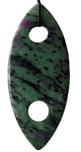 Load image into Gallery viewer, Glam Ruby Zoisite Marquis Centerpiece 77x32mm Pendant Bead 8701J
