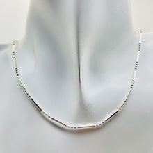 Load image into Gallery viewer, Italian Sterling Silver Waterfall Chain Necklace | 30&quot; Long |
