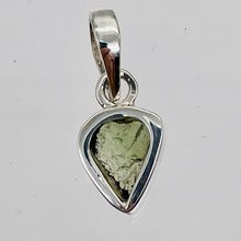Load image into Gallery viewer, Moldavite 8.88ct Sterling Silver Heart Pendant | 3/4&quot; Long | Green | 1 Pendant |
