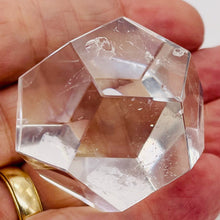 Load image into Gallery viewer, Rock Crystal 80g Dodecahedron | 36mm | Clear | 1 Figurine |
