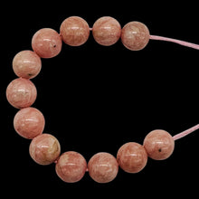 Load image into Gallery viewer, 12 Pink Rhodochrosite 6mm Round Beads

