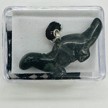 Load image into Gallery viewer, Kambaba Jasper Diplodocus Dinosaur Pendant | 3/4&#39; Long | Black, Green |
