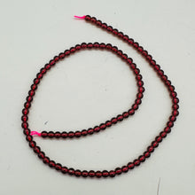 Load image into Gallery viewer, Champagne Garnet AAA Round Bead Strand | 4mm | Red | 100 Beads |
