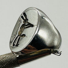 Load image into Gallery viewer, Kokopelli the Trickster Oval Ring | 7 | Silver | 1 Sterling Silver Ring |
