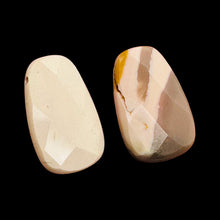 Load image into Gallery viewer, 1 Pink Mookaite Faceted 28x18mm Pendant Bead 4686
