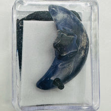 Load image into Gallery viewer, Blue White Sodalite Star and Moon Pendant Necklace Celestial Jewelry
