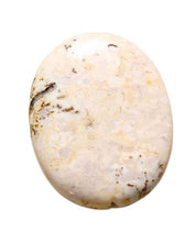 Load image into Gallery viewer, 1 Fantastic Plume 40x30x8mm Agate Flat Oval Pendant Bead 7578C
